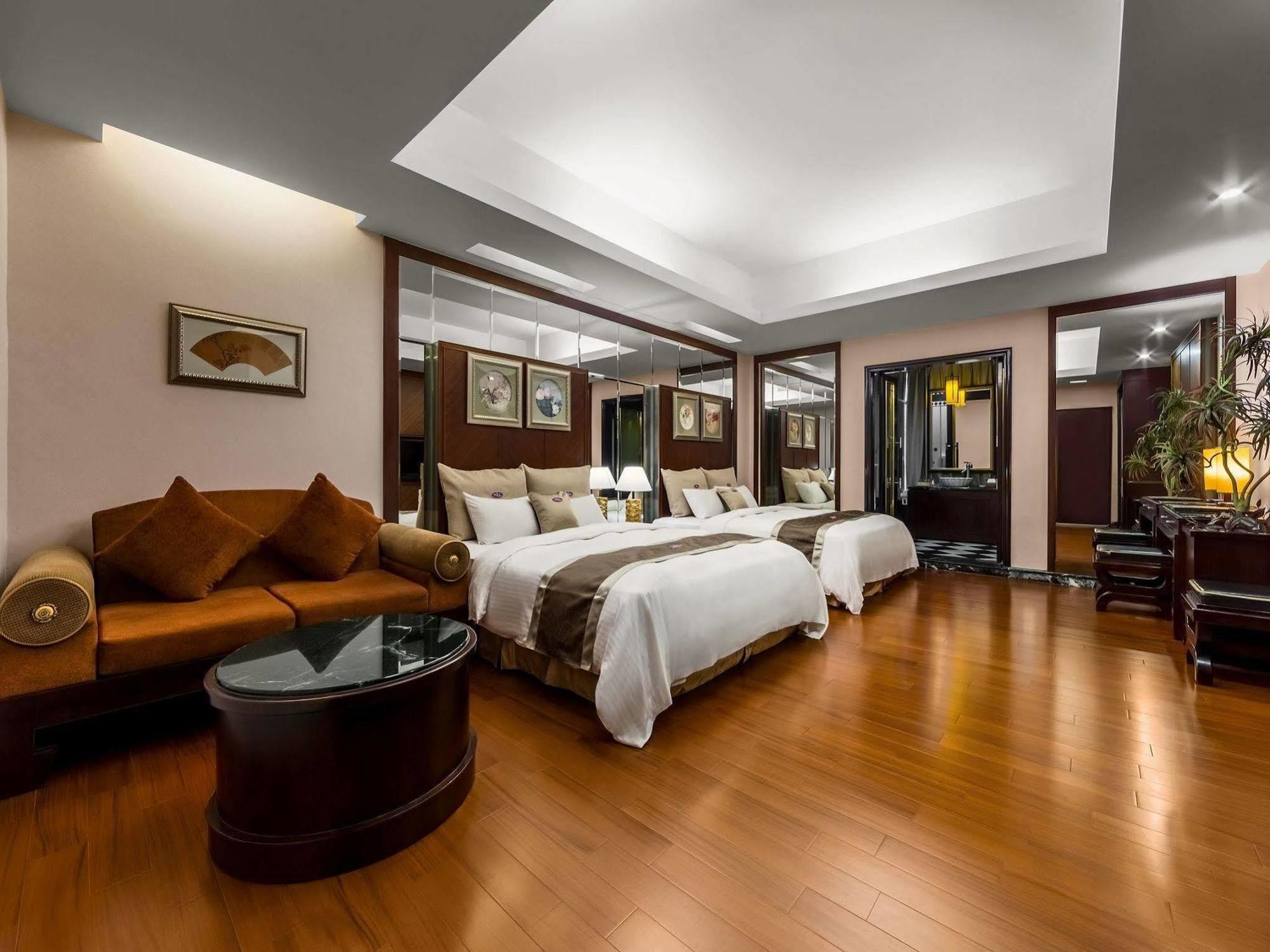 Chuang-Tang Spring Spa Hotel - Deyang Jiaoxi Esterno foto